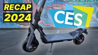 Segway’s New EScooters and EBikes are Insane CES 2024 Recap [upl. by Eyaf]