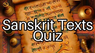 Discover the Secrets of Sanskrit Literature 📚 Test Your Knowledge Now [upl. by Polash412]