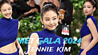 Blackpink Jennie at Met Gala 2024💙 HD Quality videos for edits blackpink kimjennie metgala 4k [upl. by Aihsela13]