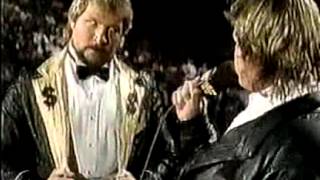 Roddy Piper interviews Ted DiBiase 03171991 [upl. by Tedder483]