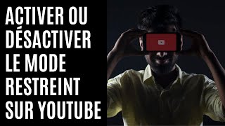 Comment activer ou désactiver le mode restreint sur YouTube [upl. by Atnauqahs544]