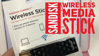 SanDisk 64GB Connect Wireless Stick Flash Drive Review [upl. by Lulita]