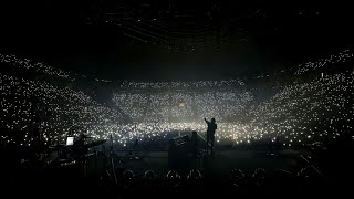 Orozco emociona Barcelona cantando con su hijo quot Mi héroequot  AvionicaTourBarcelona2022 [upl. by Aylmer341]