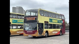 East Yorkshire 726 YX57BWH on a service 57 to Hessle Square [upl. by Llennod]