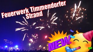 Silvester Feuerwerk Timmendorfer Strand 20222023 newyear germany balticsea party outdoors [upl. by Ater52]