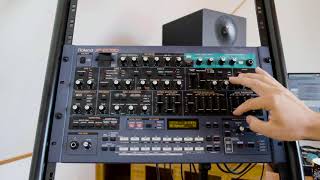 Roland JP 80808000 demonstration  Part 01  Leads [upl. by Imelda]