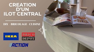 ⚒ DIY ILOT CENTRAL DE CUISINE ⚒ [upl. by Eiloj]