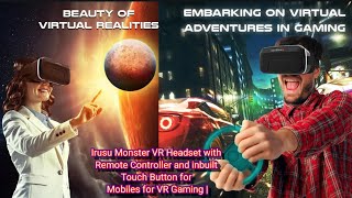 Irusu Monster VR Box Unboxing Best VR Headset 2024 [upl. by Hayimas84]