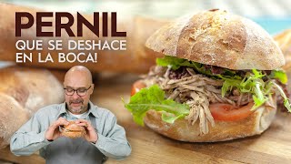 El pernil más jugoso que probarás en un sándwich l Sumito Estévez [upl. by Mariska]