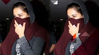 Nargis Fakhri Covers Her Face From The Media  Bollywood News [upl. by Jared747]