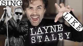 How to sing like Layne Staley  Would song  Alice In Chains How to find Layne Staleys voice [upl. by Yecal546]