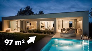 cozy modern house with 3 bedrooms  WALKTHROUGH amp FLOOR PLAN [upl. by Ytinav]