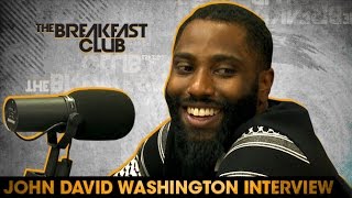 John David Washington Interview With The Breakfast Club 71916 [upl. by Miran596]