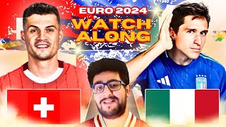 ITALY VS SWITZERLAND LIVE STREAM WATCHALONG EUROS LIVE STREAM WATCHALONG [upl. by Yael]