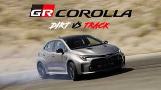 2023 Toyota GR Corolla Driving on the Track and Dirt With Ken Gushi [upl. by Berglund671]