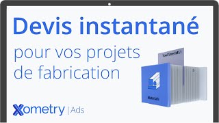 Des devis instantanés pour tous vos projets de fabrication [upl. by Aylward]