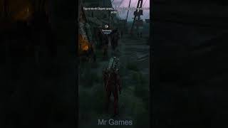 SHORT Wiedźmin 3 Ojciec z córką idzie na pogrzeb Brana The Witcher 3 [upl. by Hcelemile]