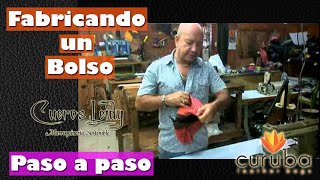 Proceso de Fabricado de un Bolso en Cuero  Cueros Leidy [upl. by Balac689]