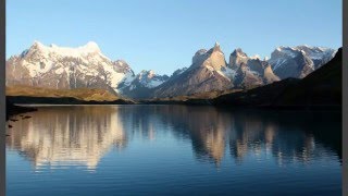 Chili 2015  TORRES DEL PAINE quot1quot Le Lac Pehoé [upl. by Aicirtap]