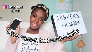 10 JONGENS BABYNAMEN DiE iK MISSCHiEN GA GEBRUiKEN 💙👶🏽🤰🏾 THE MILLENNIAL MOM [upl. by Einnol]