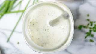 Greek Yogurt Ranch Dressing [upl. by Ardnuek642]