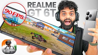 Realme GT 6T  BGMI Test with FPS After 5 Months Review [upl. by Chapel]