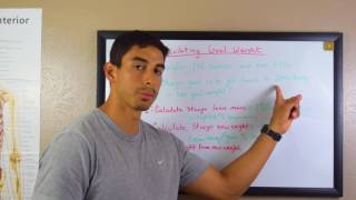 How to Calculate Goal Weights ACSM CPT Exam Prep [upl. by Ermeena]