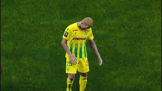 Marseille vs Nantes Efootball Pes 21 Gameplay On PC  Gameplay Part4 [upl. by Mallina]