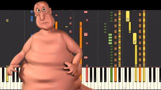 Globglogabgalab Song  IMPOSSIBLE REMIX  Piano Cover  Strawinsky and the Mysterious House [upl. by Betsy]