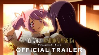 Puella Magi Madoka Magica the Movie Walpurgisnacht Rising  OFFICIAL TRAILER [upl. by Annahsit641]