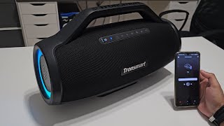 ALTAVOZ TRONSMART BANG MAX  ALTAVOZ BLUETOOTH POTENTE PARA EXTERIORES [upl. by Anirehs]