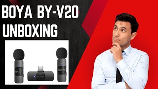 boya mic Unboxing the BYM1 Affordable Sound Quality [upl. by Annavaj]