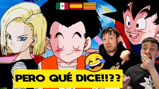 ESPAÑOLES REACCIONAN A DRAGON BALL LATINO 😲GOKU SE ENTERA DE QUE KRILIN Y 18 TIENEN UNA HIJA😲 [upl. by Obadias]