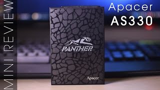 Apacer Panther AS330 240GB SSD Review  TechRodent Reviews [upl. by Aliak]