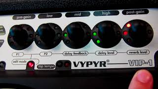 How set up Peavey Vypr VIP1 Amp [upl. by Dralliw475]