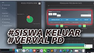 Mengaktifkan Siswa Keluar di Menu Verval Peserta Didik [upl. by Atrice174]