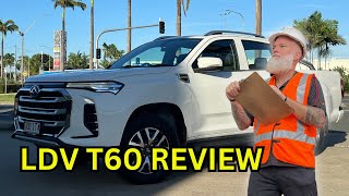 2024 LDV T60 Review Australia 0100 [upl. by Sseb989]