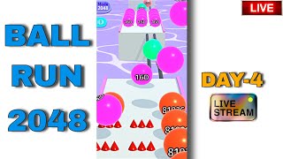 🔴 Ball Run 2048  Day6 live Gameplay 🔴  cutekilleryt Live shorts ytshort trending [upl. by Nolyad]