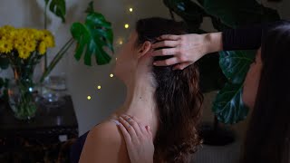 ASMR ❤️ Improved Quality ❤️ Light Touch Massage Tingly Whispers Scalp Play and MicroAttention [upl. by Gunter407]