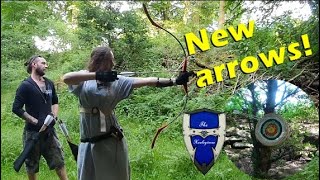 Testing new arrows and different techniques  Training Sessions [upl. by Davin]