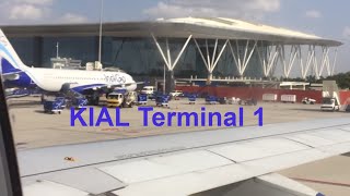 Landing Arrival INDIGO Flight from Kochi at Kempegowda International Bangalore [upl. by Shalne]