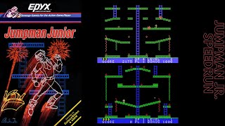 Colecovision  Jumpman JR  Speedrun [upl. by Lidstone]