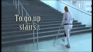 How to Walk with Crutches Correctly NonWeightBearing [upl. by Armalla]