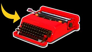 This Ugly Typewriter Is Why You Should Be Bold [upl. by Nnylodnewg]