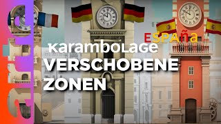 Wie zwei Weltkriege Europas Zeitzonen bis heute auf den Kopf stellen  Karambolage España  ARTE [upl. by Nairot946]