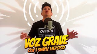 ⚠ el MEJOR TRUCO para una VOZ más GRAVE en 5 MINUTOS  Como Mejorar TU VOZ 🙊 [upl. by Laup]