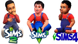 ♦ Infants vs Toddlers ♦ Sims 4  Sims 3  Sims 2 [upl. by Noyes]