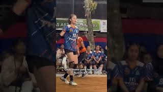 Calista Maya TARKAM VolleyballRizky BARIROH YouTube Channel [upl. by Haras121]