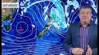 NZs Easter Weekend weather looks messy for some great for others [upl. by Syned16]