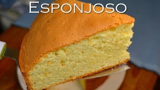 BIZCOCHUELO ESPONJOSO receta facil [upl. by Kevyn518]